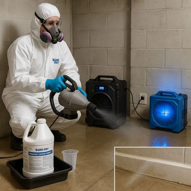 Sanitization and Odor Removal process in Sidney, OH