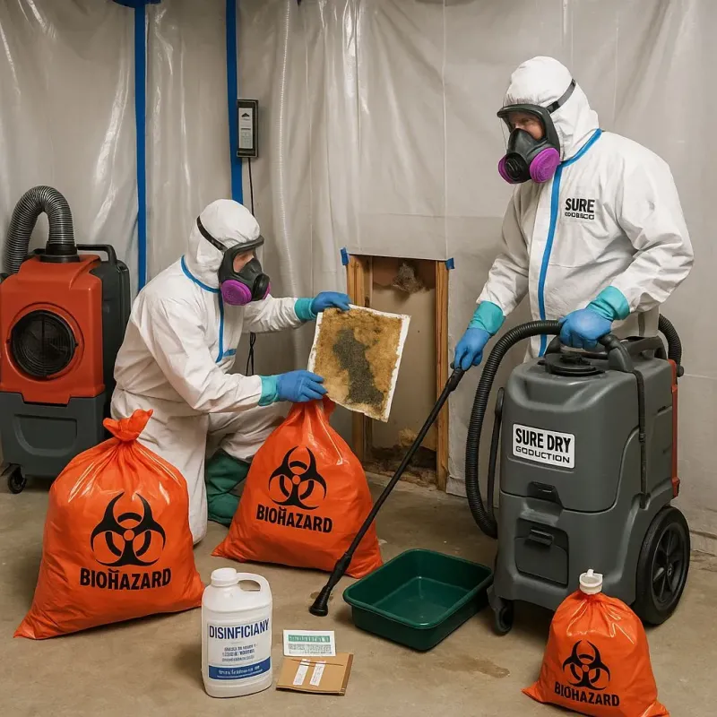 Contaminated Water Handling Protocols process in Sidney, OH