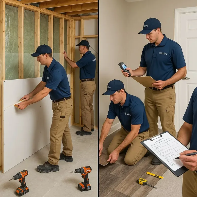 Repairs and Reconstruction process in Sidney, OH